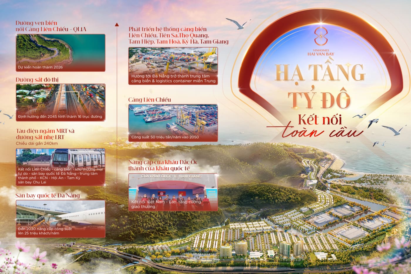 Hạ tầng của Vinhomes Làng Vân Đà Nẵng