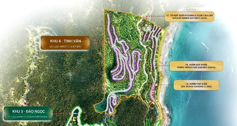 quy hoạch phân khu tinh vân - vin hải vân bay