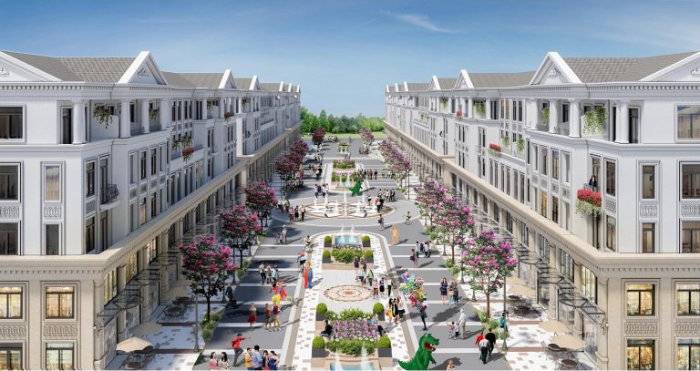 thiết lế layout vinhomes hóc môn