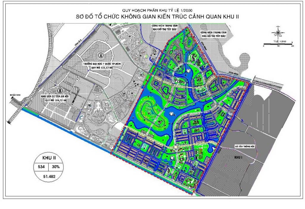 mặt bằng khu 2 vinhomes hóc môn
