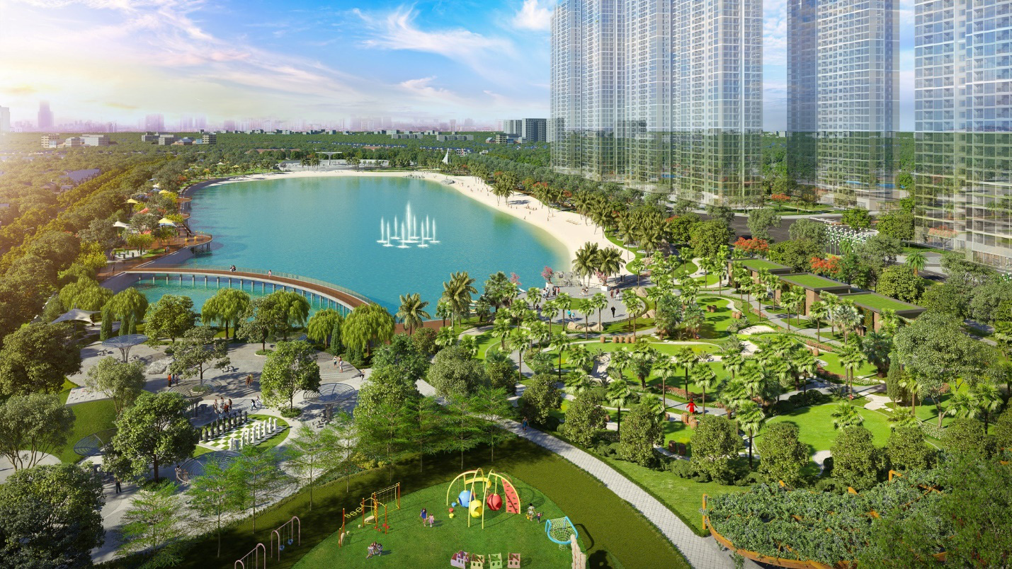 tiện ích cảnh quan vinhomes hóc môn